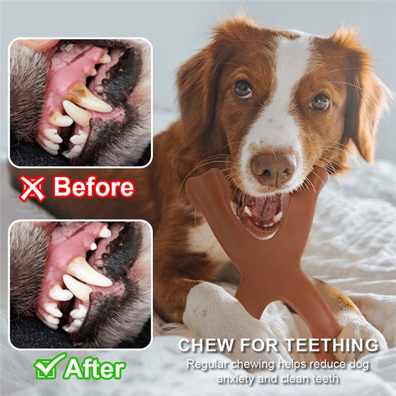 Indestructible Dog Chew Toy - 【ELECTRONIC-ACCESSORIES】Indestructible Dog Chew & Health, Beef