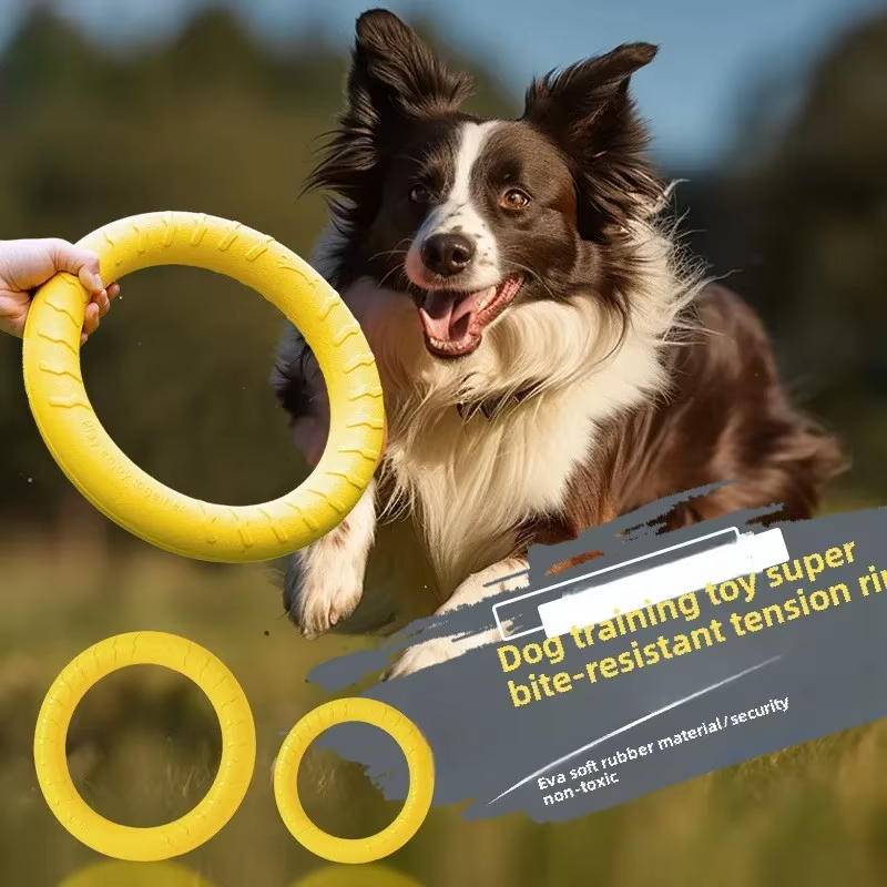 Flying Disc Dog Training Toy - Dog Toy Pet Flying Discs Outdoor