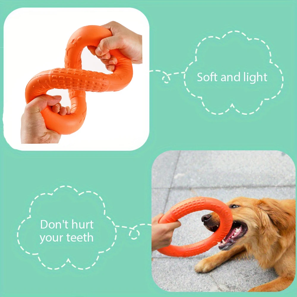 Dog Training Toys Outdoor Spor - огляд і ціна Flying Disc Dog Training Toy