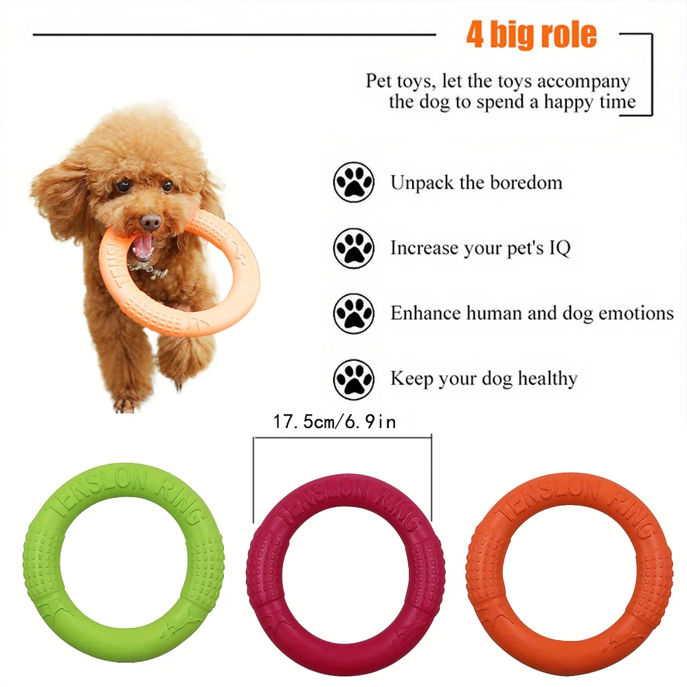 Dog Training Toys Outdoor Spor - огляд і ціна Flying Disc Dog Training Toy