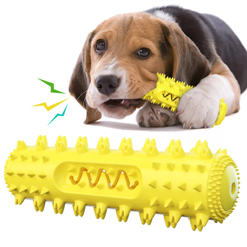 Squeaky Dog Chew Toy Teeth Cle - огляд і ціна Rubber Treat Dispensing Dog Toy