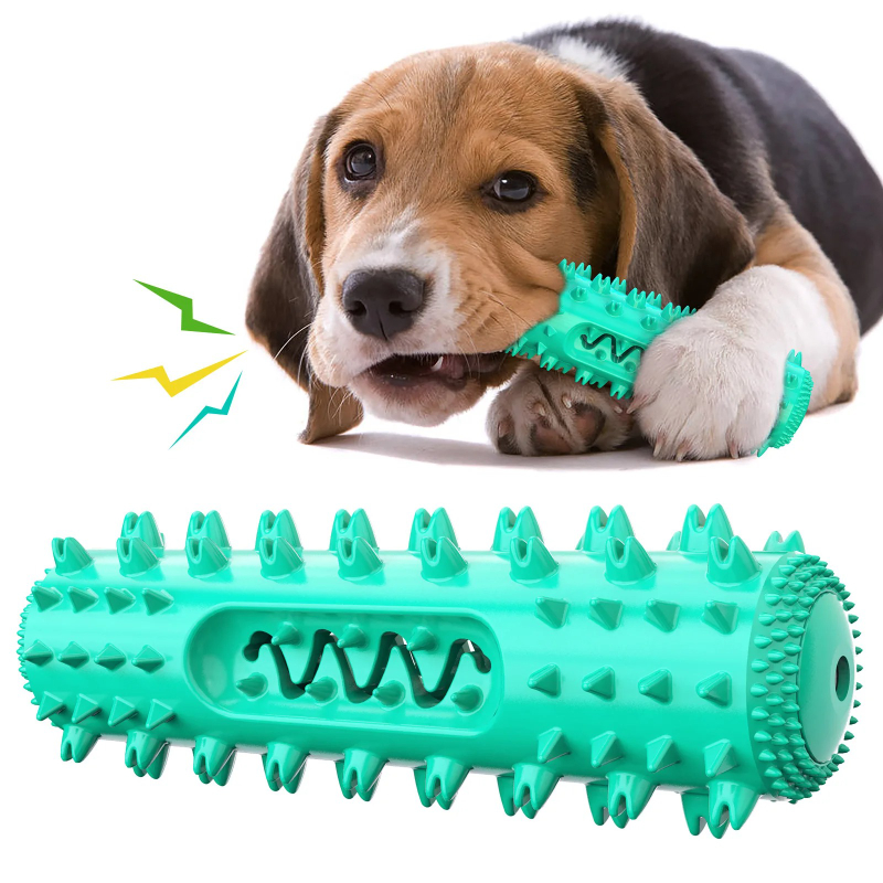 Squeaky Dog Chew Toy Teeth Cle - огляд і ціна Rubber Treat Dispensing Dog Toy