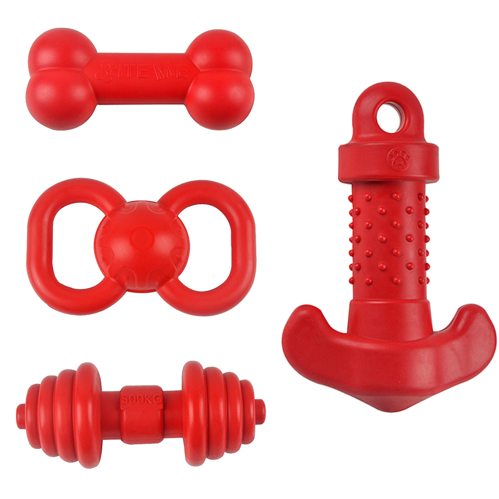 Red TPR Bone Dog Chew Toy Inde - огляд і ціна Indestructible Dog Chew Toy