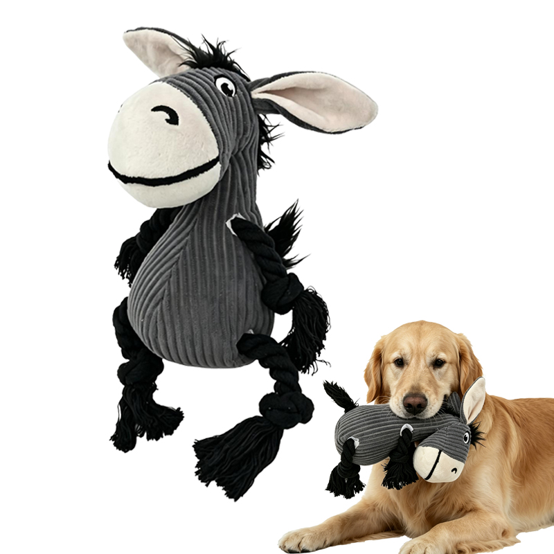 Pet Donkey Cartoon Plush Play  - огляд і ціна Indestructible Dog Chew Toy
