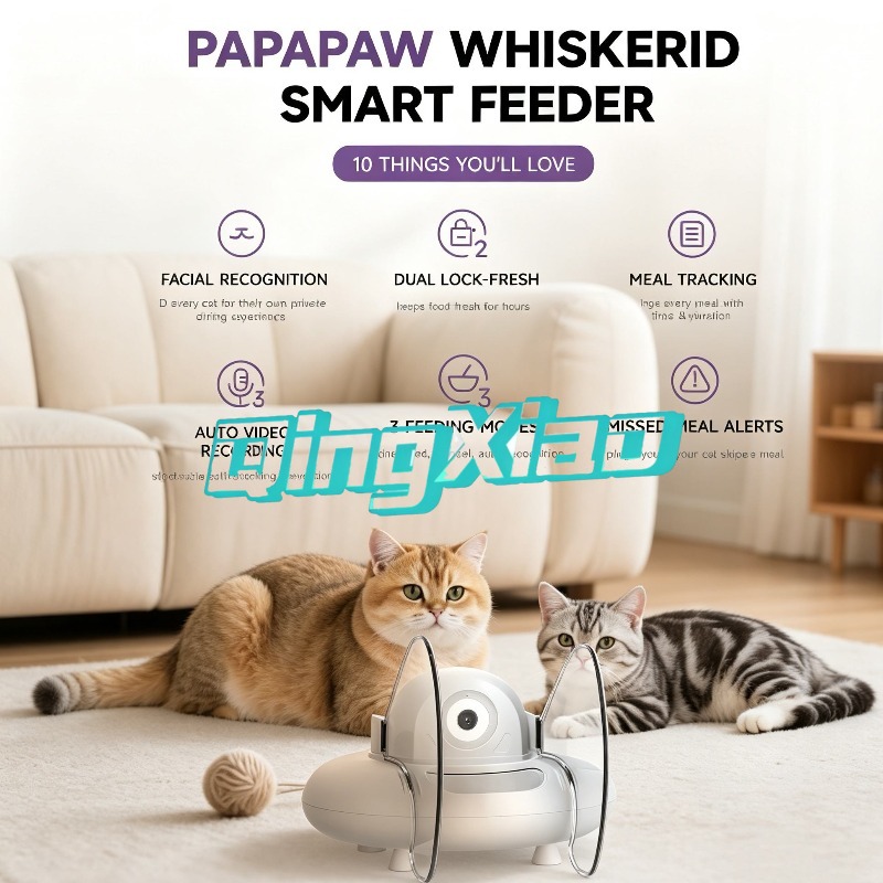 AI Smart Cat Feeder Face Recog - огляд і ціна Pet Feeders
