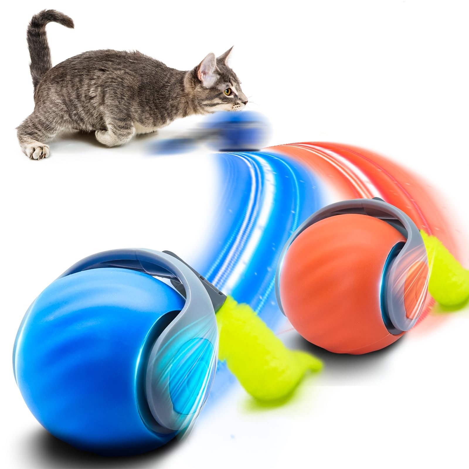 Cat Interactive Ball Toys Auto - огляд і ціна Automatic Moving Dog Ball