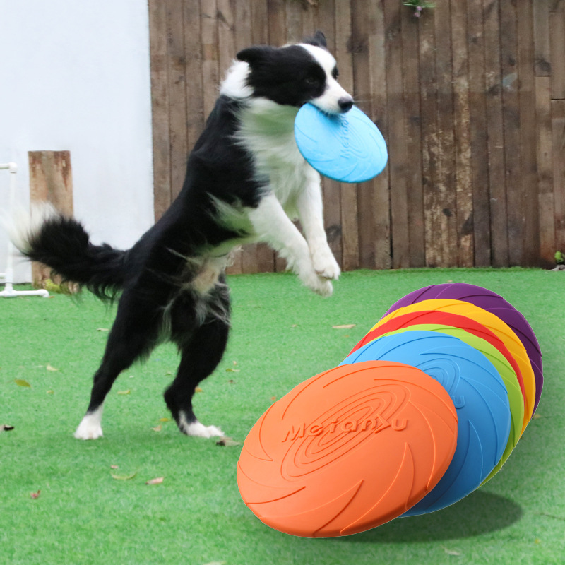 Interactive Silicone Flying Sa - огляд і ціна Flying Disc Dog Training Toy