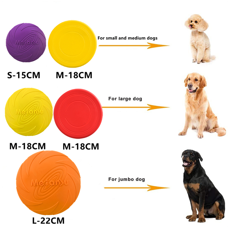Interactive Silicone Flying Sa - огляд і ціна Flying Disc Dog Training Toy