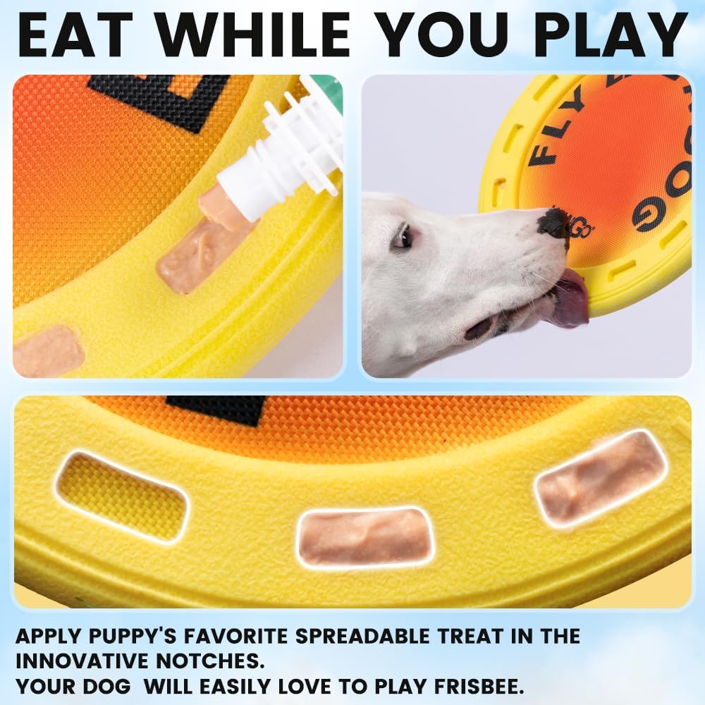 Durable Dog Flying Disc Dog Fl - огляд і ціна Flying Disc Dog Training Toy