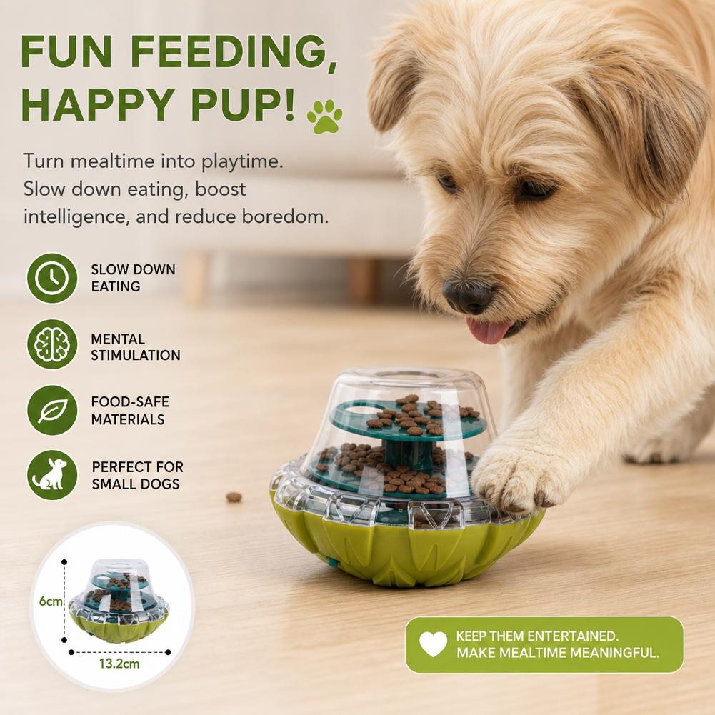 Interactive Dog Puzzle Toy Slo - огляд і ціна Dog Puzzle Feeder Toy