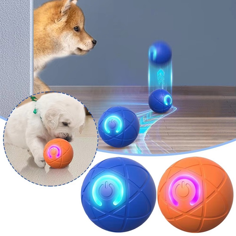 Dog Toy Ball Interactive Rolli - огляд і ціна Automatic Moving Dog Ball