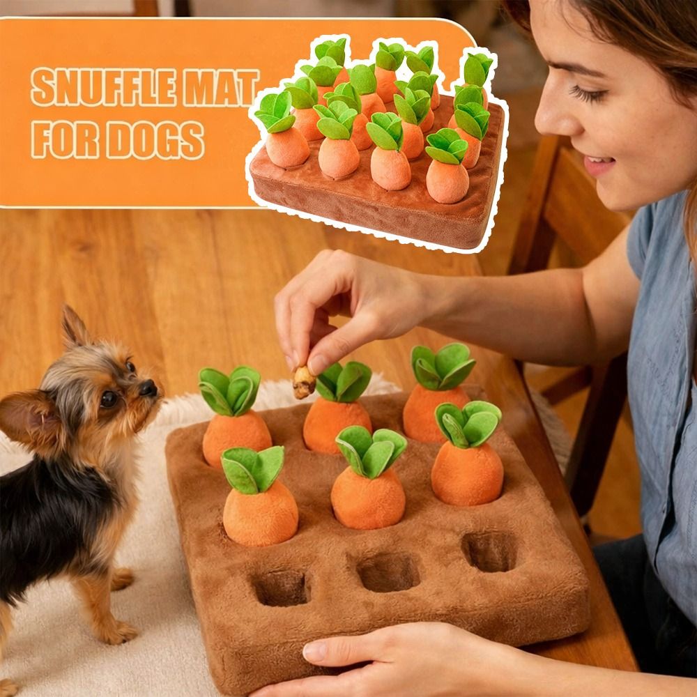 Stress Relief Carrot Snuffle M - огляд і ціна Snuffle Mat For Dogs