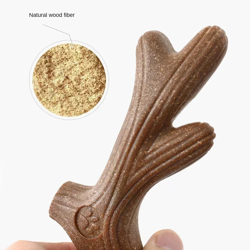 Pine Wood Deer Antlers Dog Che - огляд і ціна Indestructible Dog Chew Toy