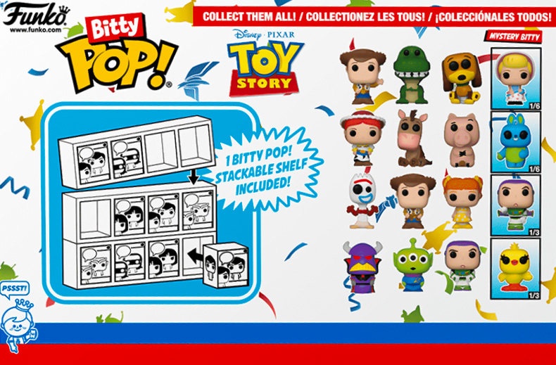 Funko Bitty Pop Toy Story Wood - огляд і ціна Interactive Squeaky Plush Dog Toy