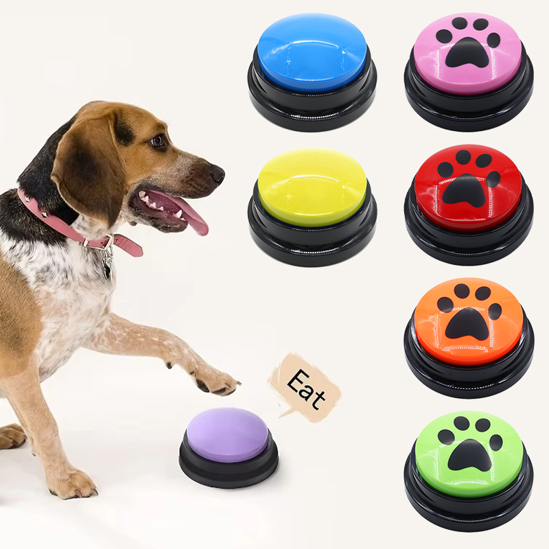 Dog Cat Communication Buttons  - огляд і ціна Interactive Squeaky Plush Dog Toy