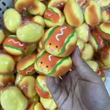 New Hot-Selling Squishy Stress - огляд і ціна Interactive Squeaky Plush Dog Toy