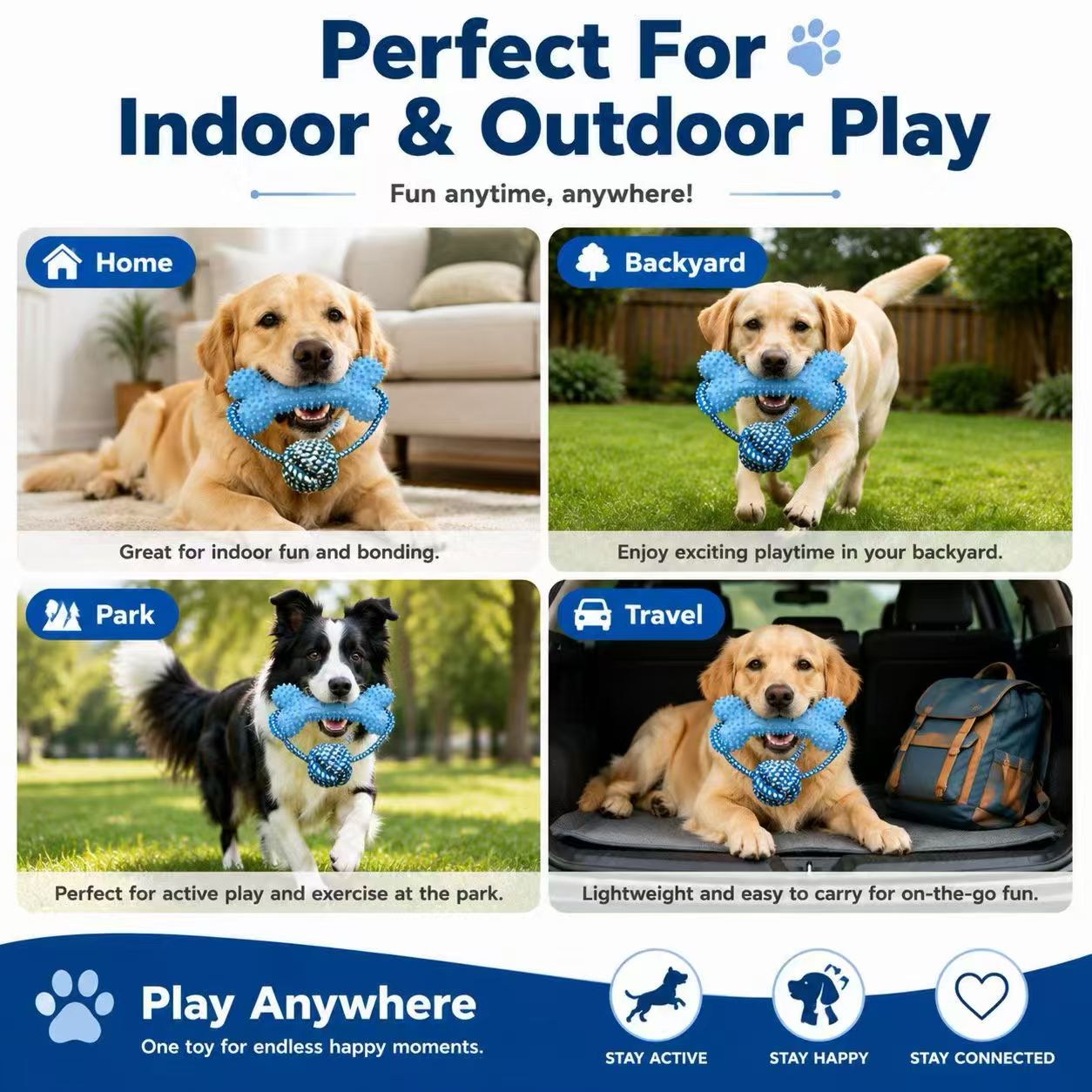 Dog Chew Toys for Aggressive C - огляд і ціна Dog Rope Toy Aggressive Chewers